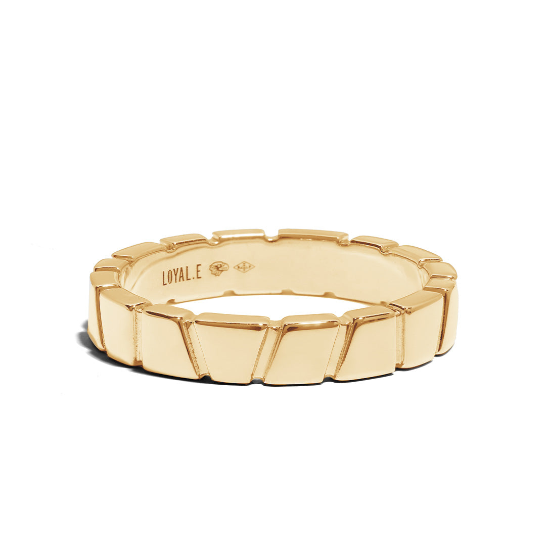 Bague Ride & Love - Or jaune 18k - joaillerie France - Loyale Paris - 1