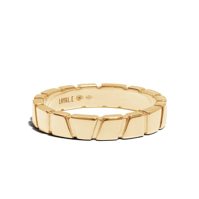 Bague Ride & Love - Or jaune 18k - joaillerie France - Loyale Paris - 1