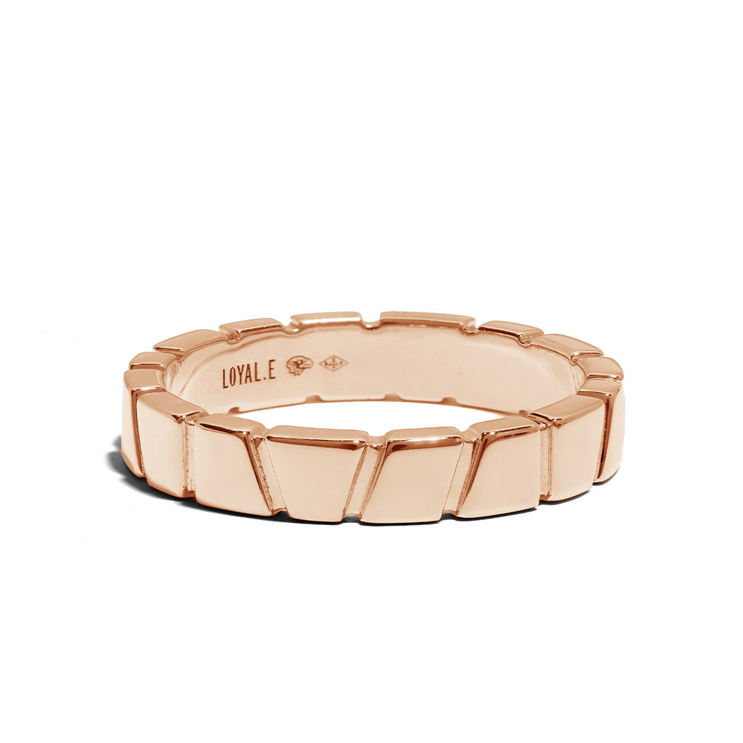 Bague Ride & Love - Or rose 18k - joaillerie France - Loyale Paris - 1