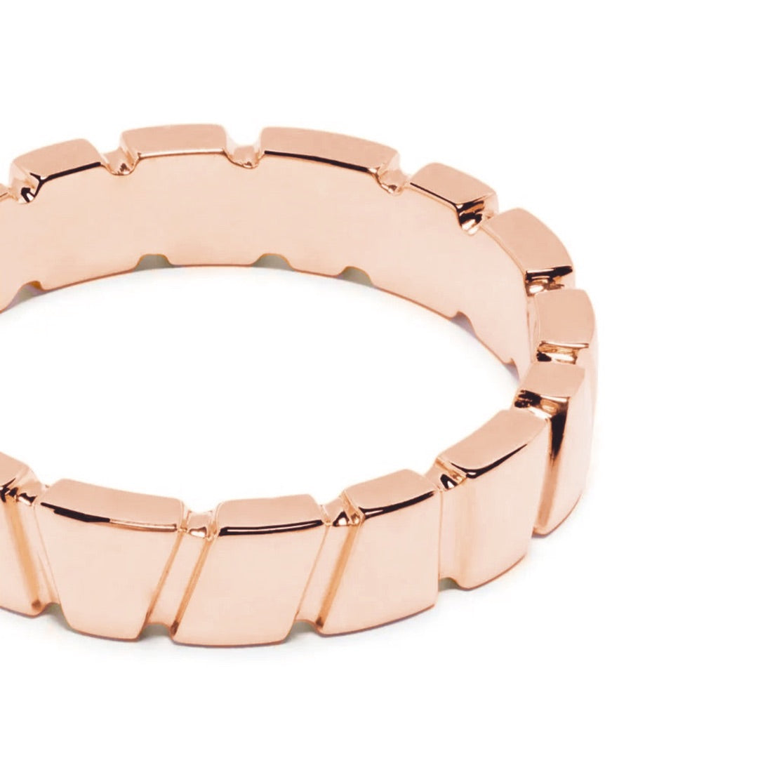 Bague Ride & Love - Or rose 18k - joaillerie France - Loyale Paris - 1