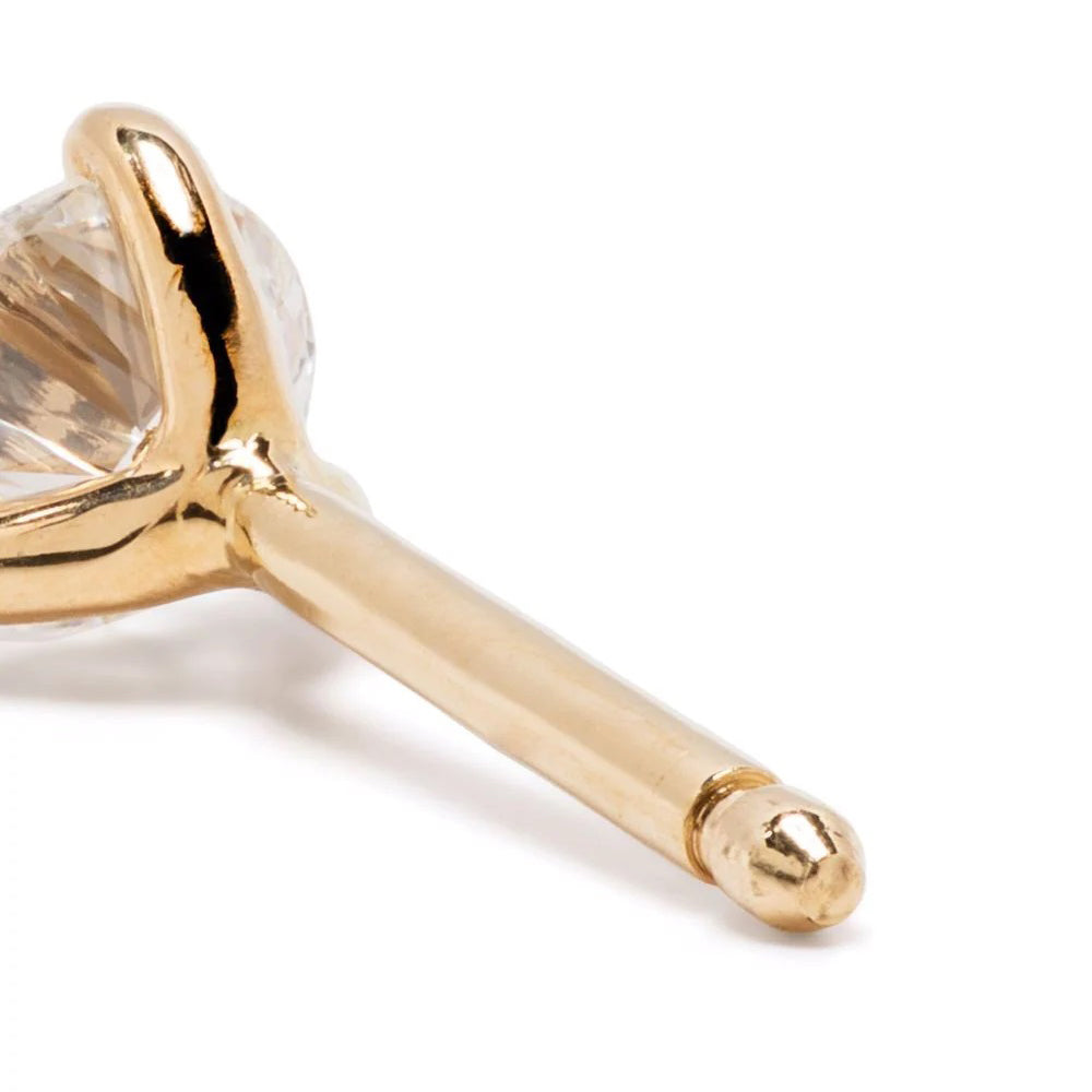 Boucles d'oreilles Pur.e 0.25ct x2 - Or jaune 18k - diamant éthique - Loyale Paris