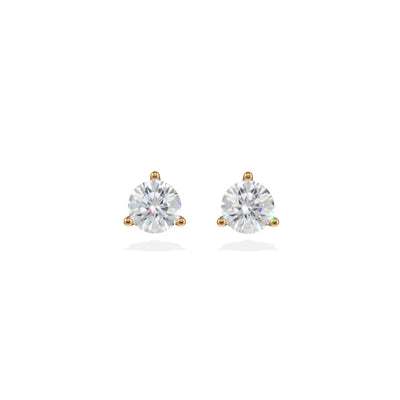 Boucles d'oreilles Pur.e 0.5ct x2 - Or jaune 18k - diamant éthique - Loyale Paris