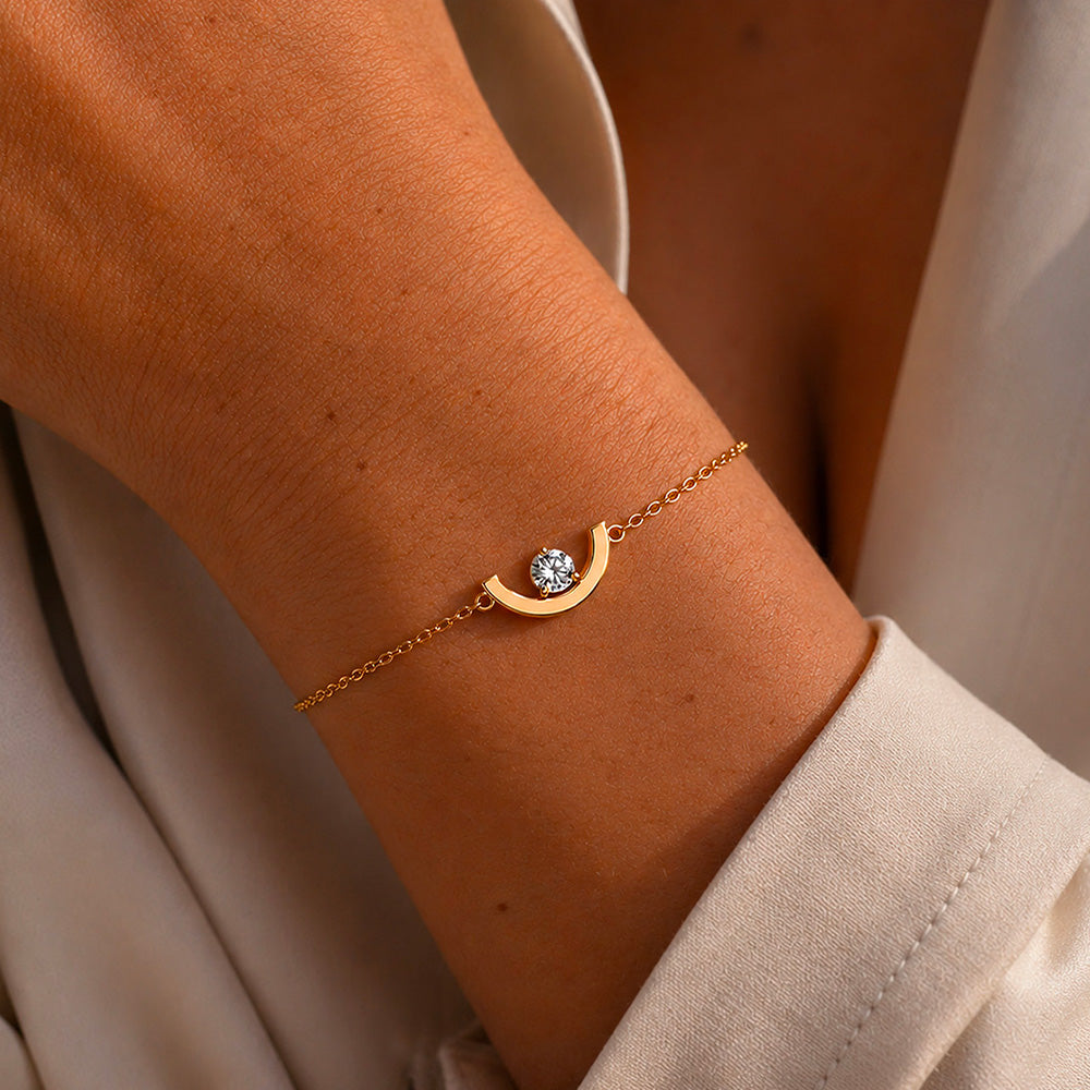 Bracelet Intrépide petit arc 0.25ct