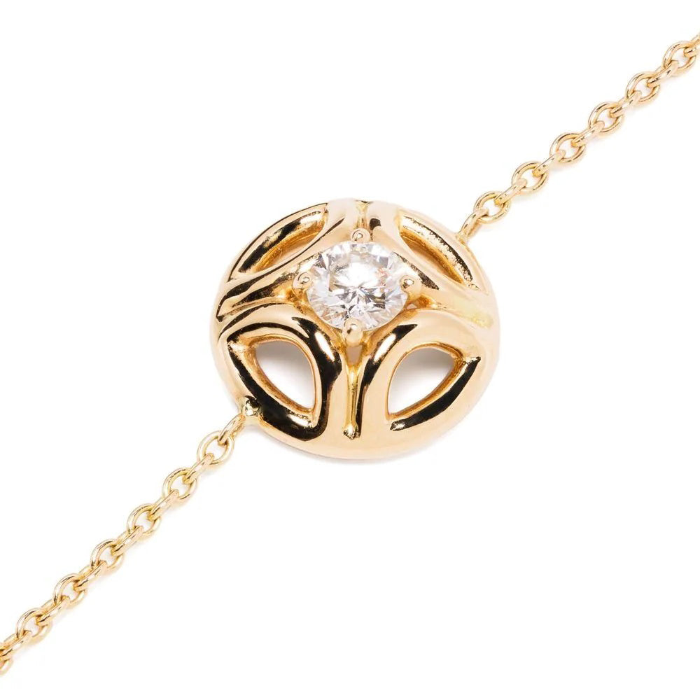 Bracelet Perpétuel.le 0.25ct - Or jaune 18k - diamant éthique - Loyale Paris