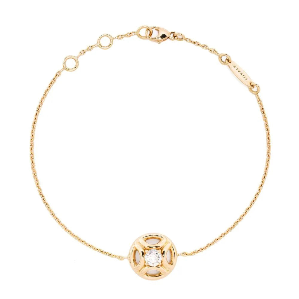 Bracelet Perpétuel.le 0.25ct - Or jaune 18k - diamant éthique - Loyale Paris
