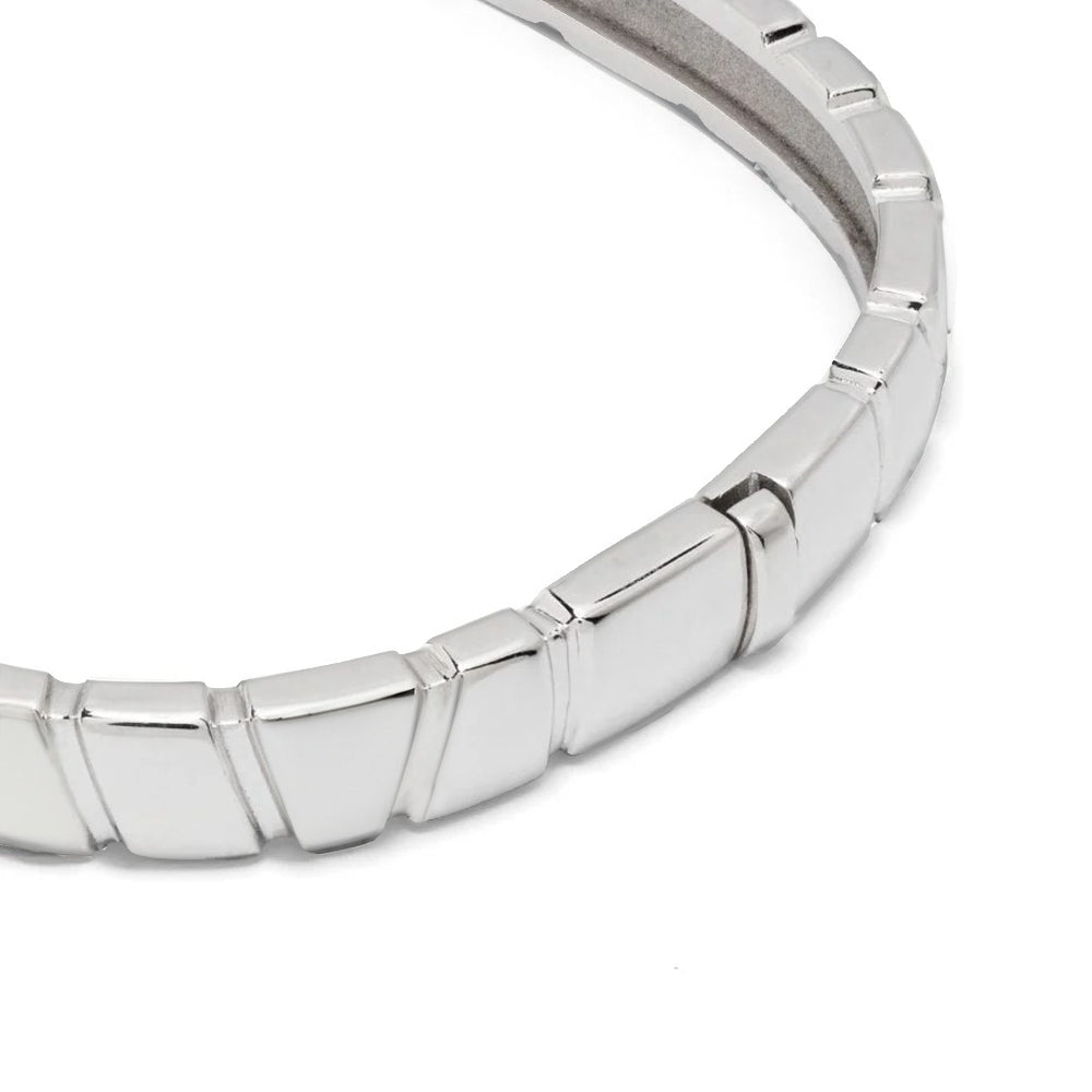 Bracelet jonc Ride & Love - Or blanc 18k - joaillerie France - Loyale Paris - 1