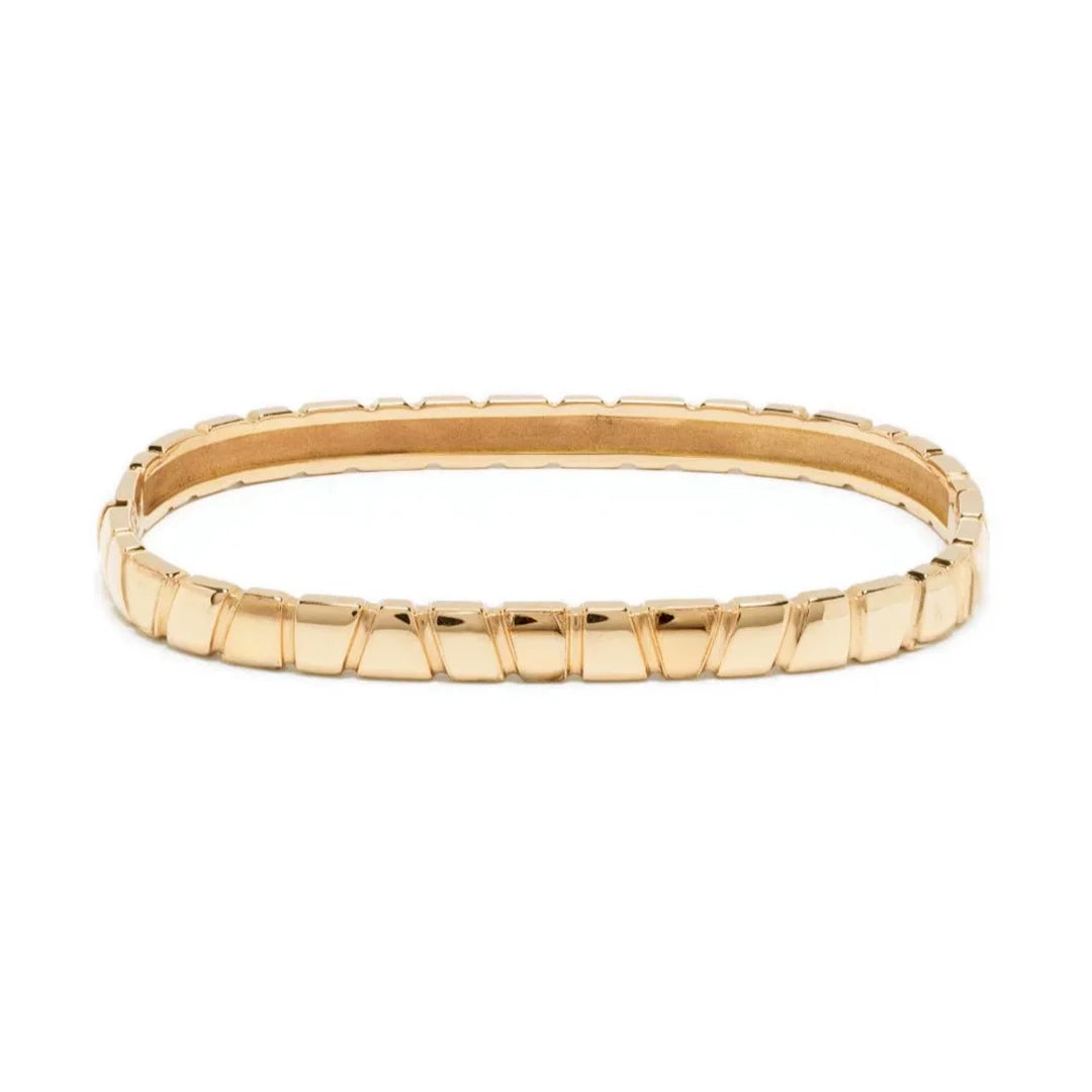 Bracelet jonc Ride & Love - Or jaune 18k - joaillerie France - Loyale Paris - 1