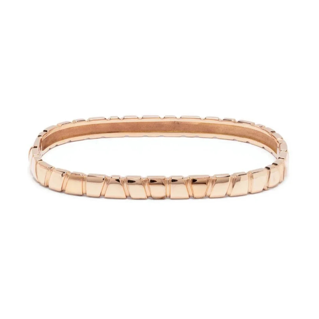 Bracelet jonc Ride & Love - Or rose 18k - joaillerie France - Loyale Paris