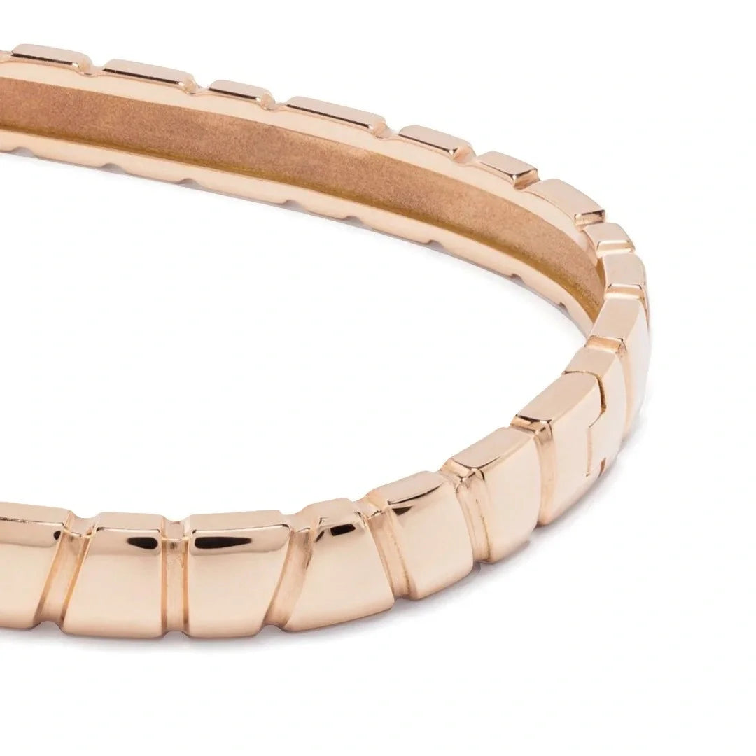 Bracelet jonc Ride & Love - Or rose 18k - joaillerie France - Loyale Paris