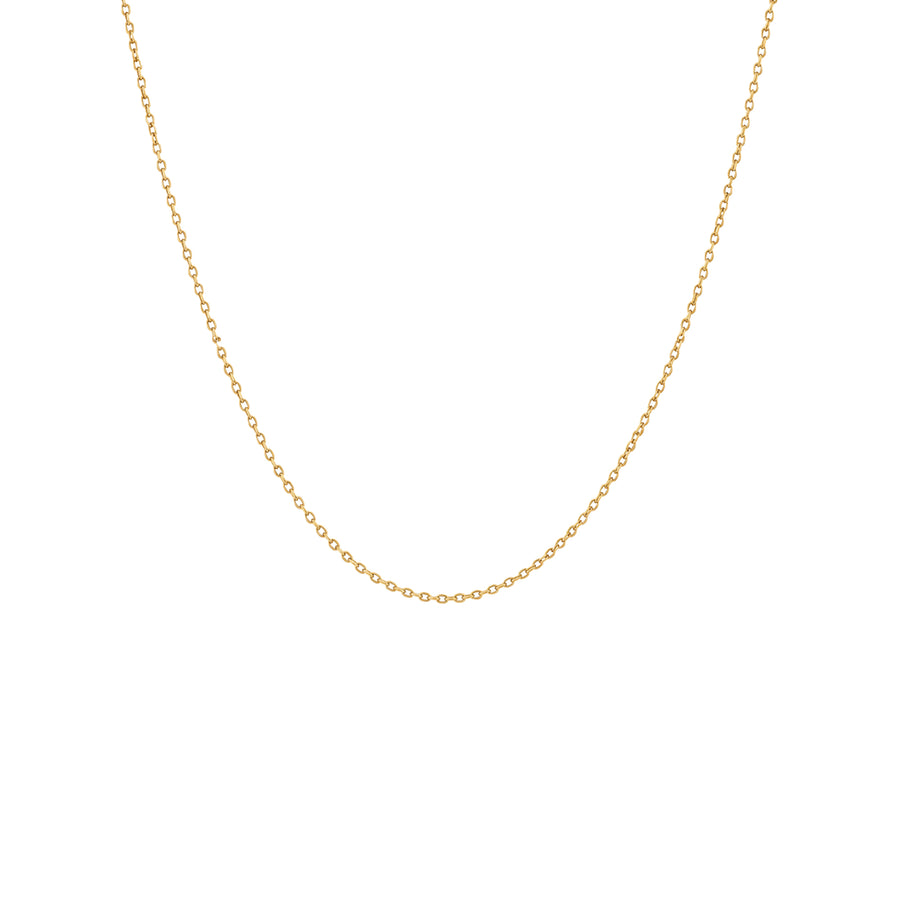 Chaine Forcat Rose fine Or jaune 18k Loyale Paris