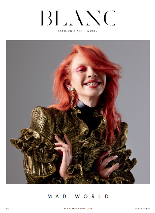 Mad World Blanc Article Presse LOYALE PARIS