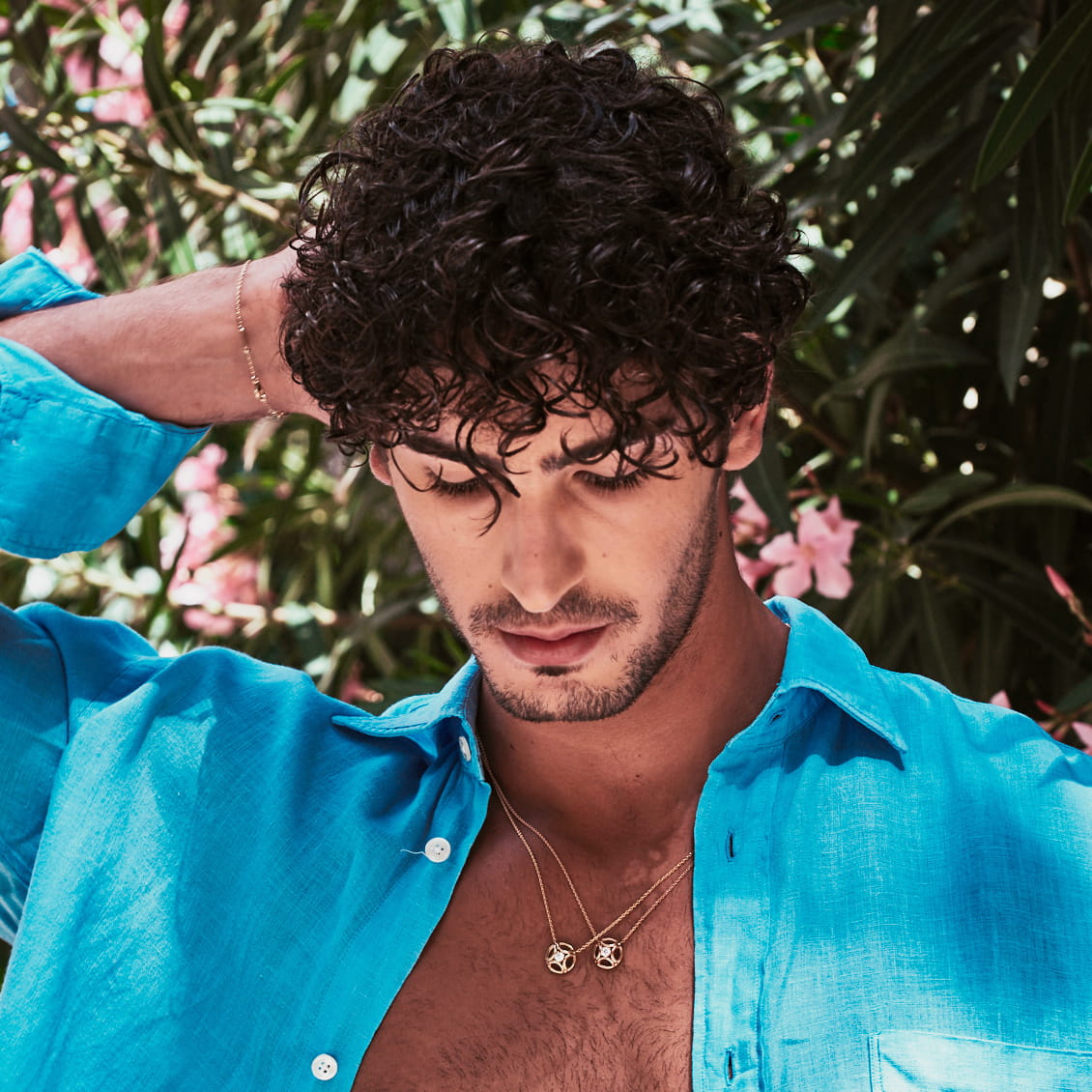 Pendentif Perpétuel.le 0.25ct - Or rose 18k - diamant éthique - Loyale Paris