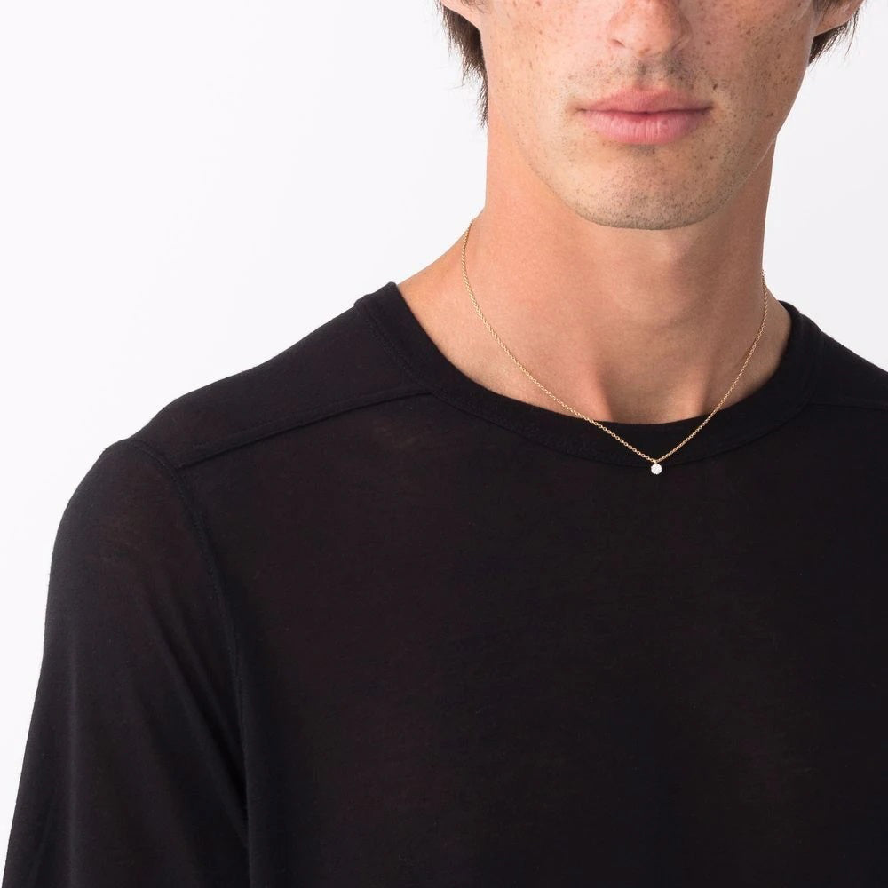 Pendentif Pur.e 0.25ct - Or jaune 18k - diamant éthique - Loyale Paris