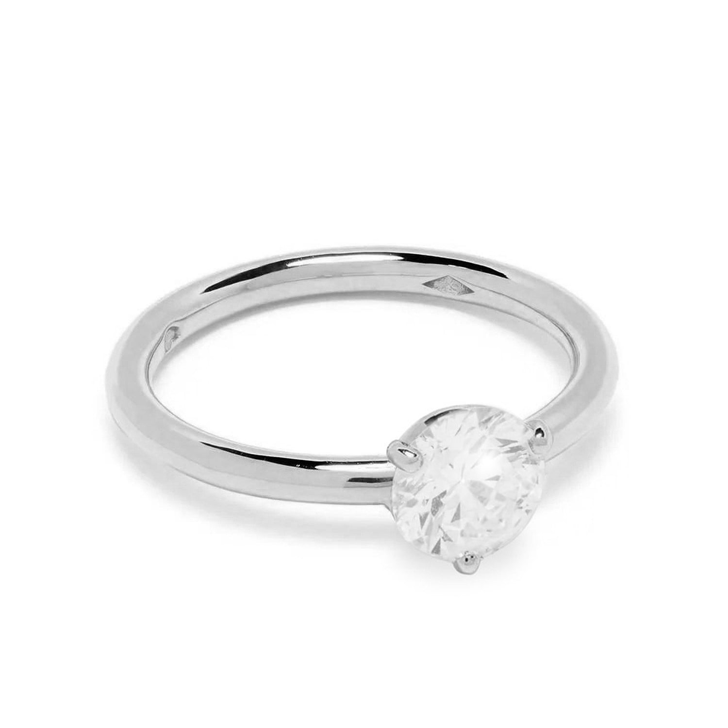 Solitaire Absolu.e 1.5ct - Or blanc 18k - diamant ethique - Loyale Paris - 1