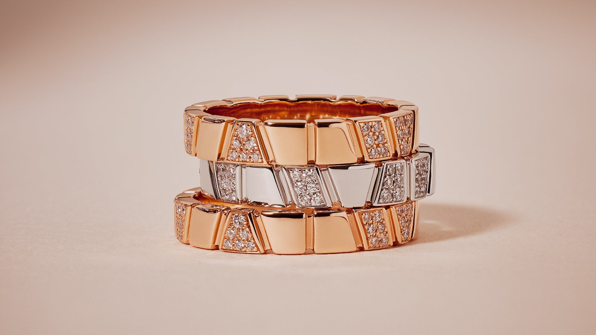 bagues ride and love couleur d'or maison de joaillerie loyale paris