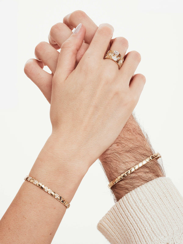 bagues ride and love or recyclé 18k diamants synthétiques maison de joaillerie loyale paris