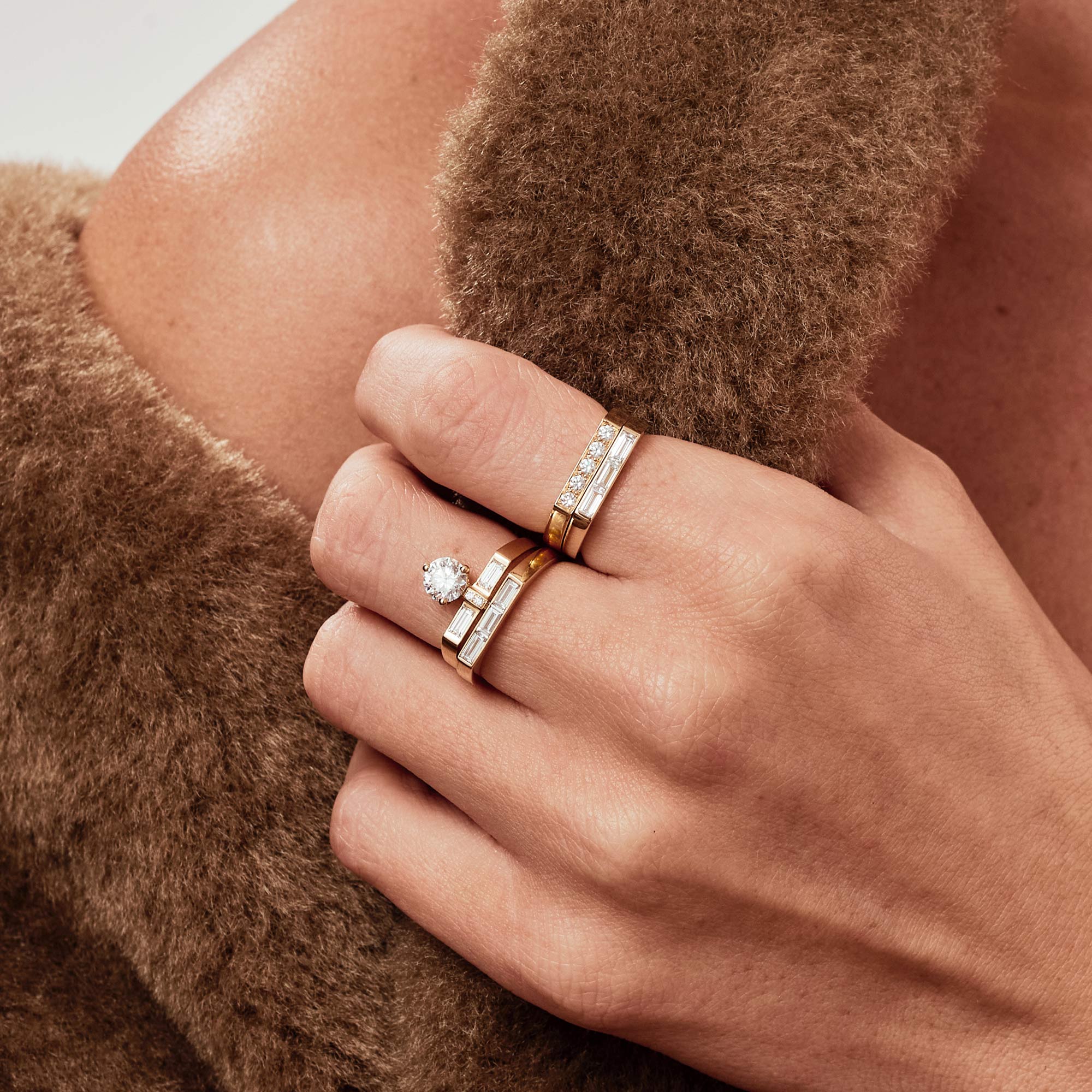 French ethical jewelry specializing in recycled 18k gold and lab-grown diamonds