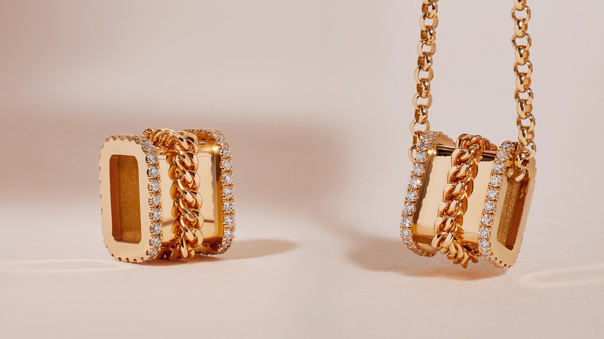 collier or jaune recyclé 18k de joaillerie loyale paris