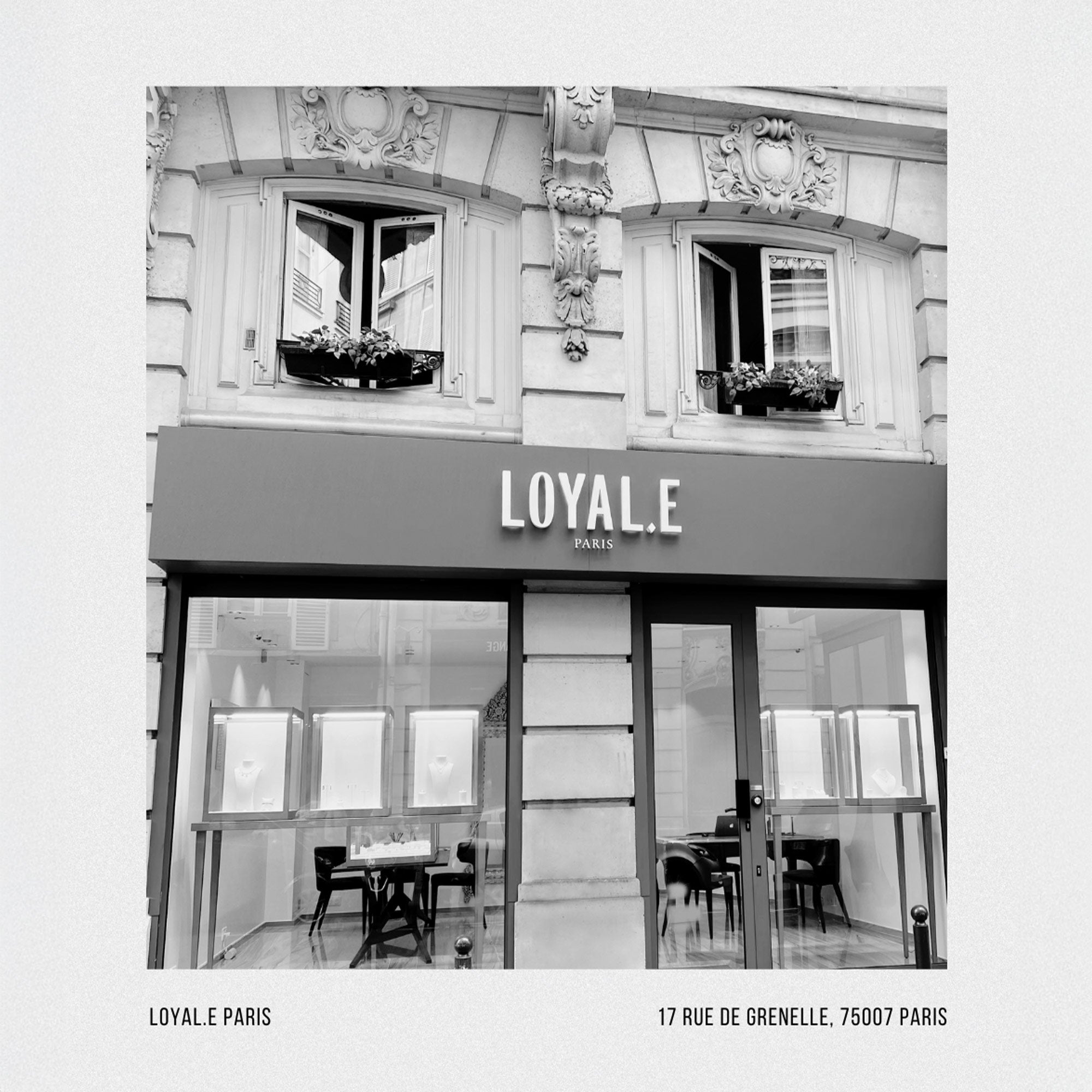 Maison de joaillerie parisienne Loyal e Paris spécialisée dans les diamants de synthèse et l or recyclé