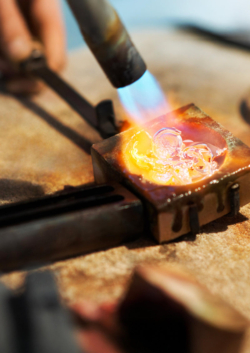 Fonte or recyclé certifié RJC Coc 18 carats en atelier parisien made in France