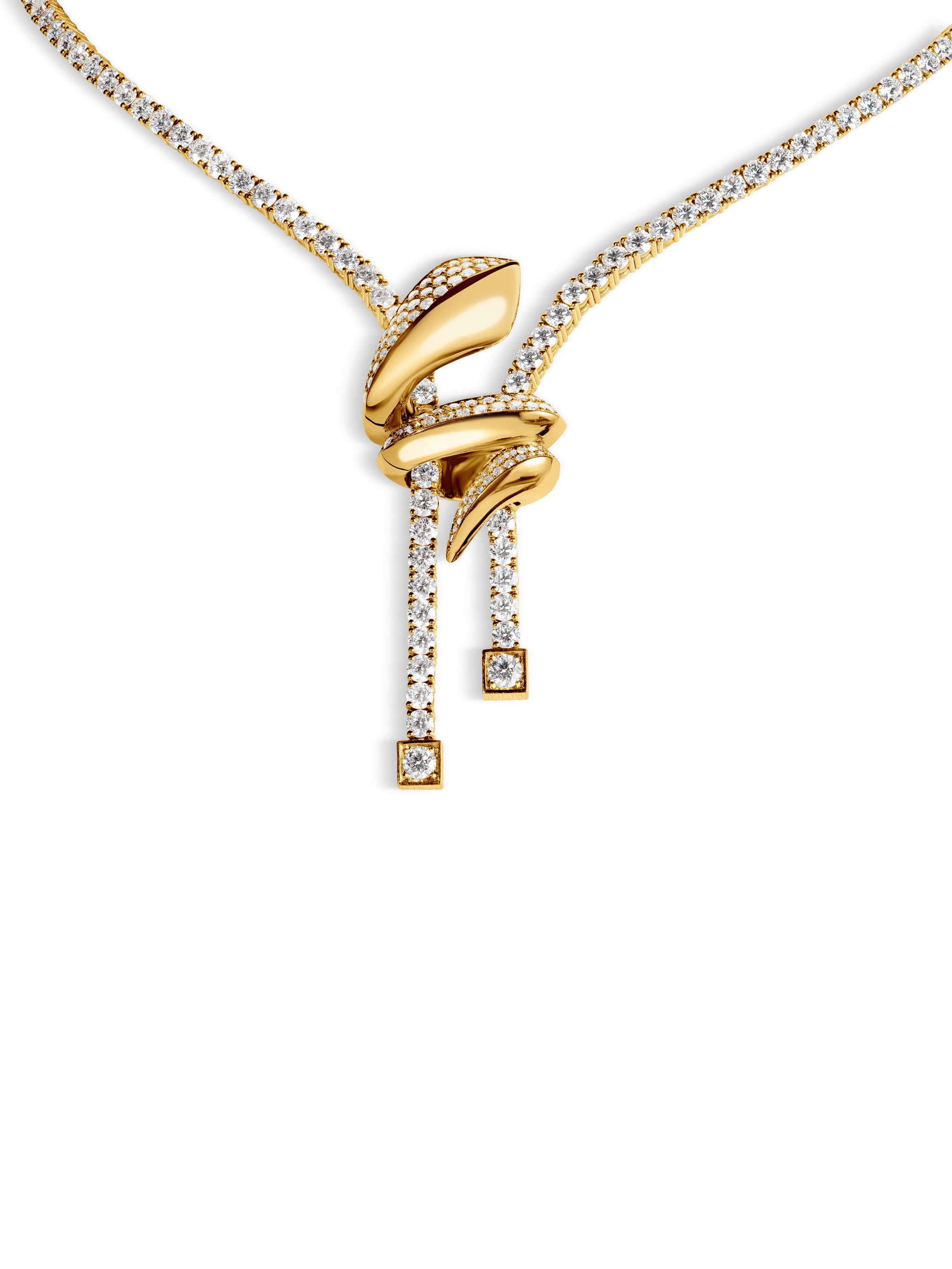 pieces d exception alliance pave de diamants de synthese or jaune recycle 18k maison de joaillerie loyale paris 