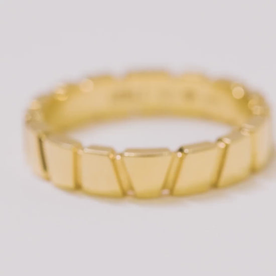 Bague Ride & Love - Or rose 18k - joaillerie France - Loyale Paris - 1