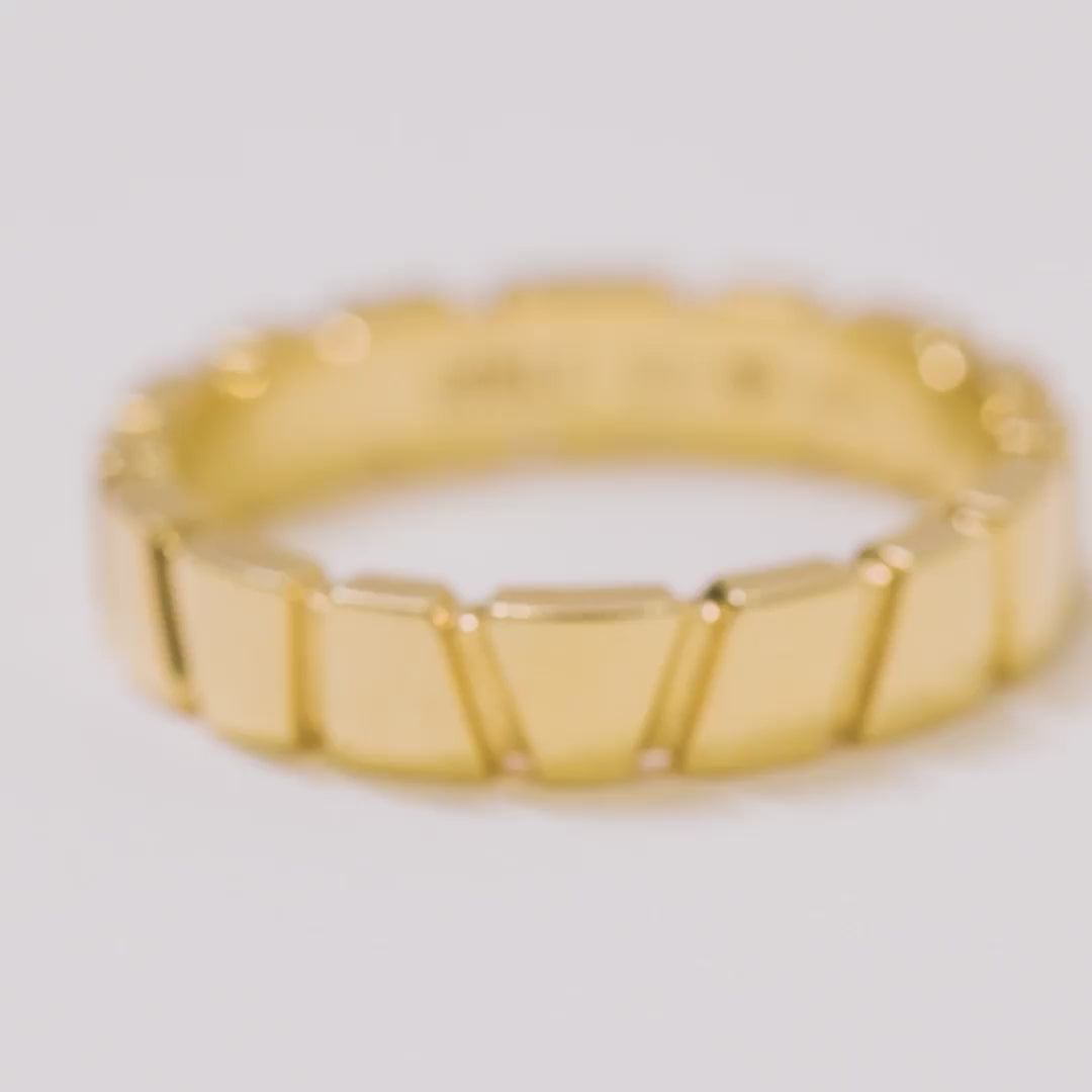 Bague Ride & Love - Or rose 18k - joaillerie France - Loyale Paris - 1